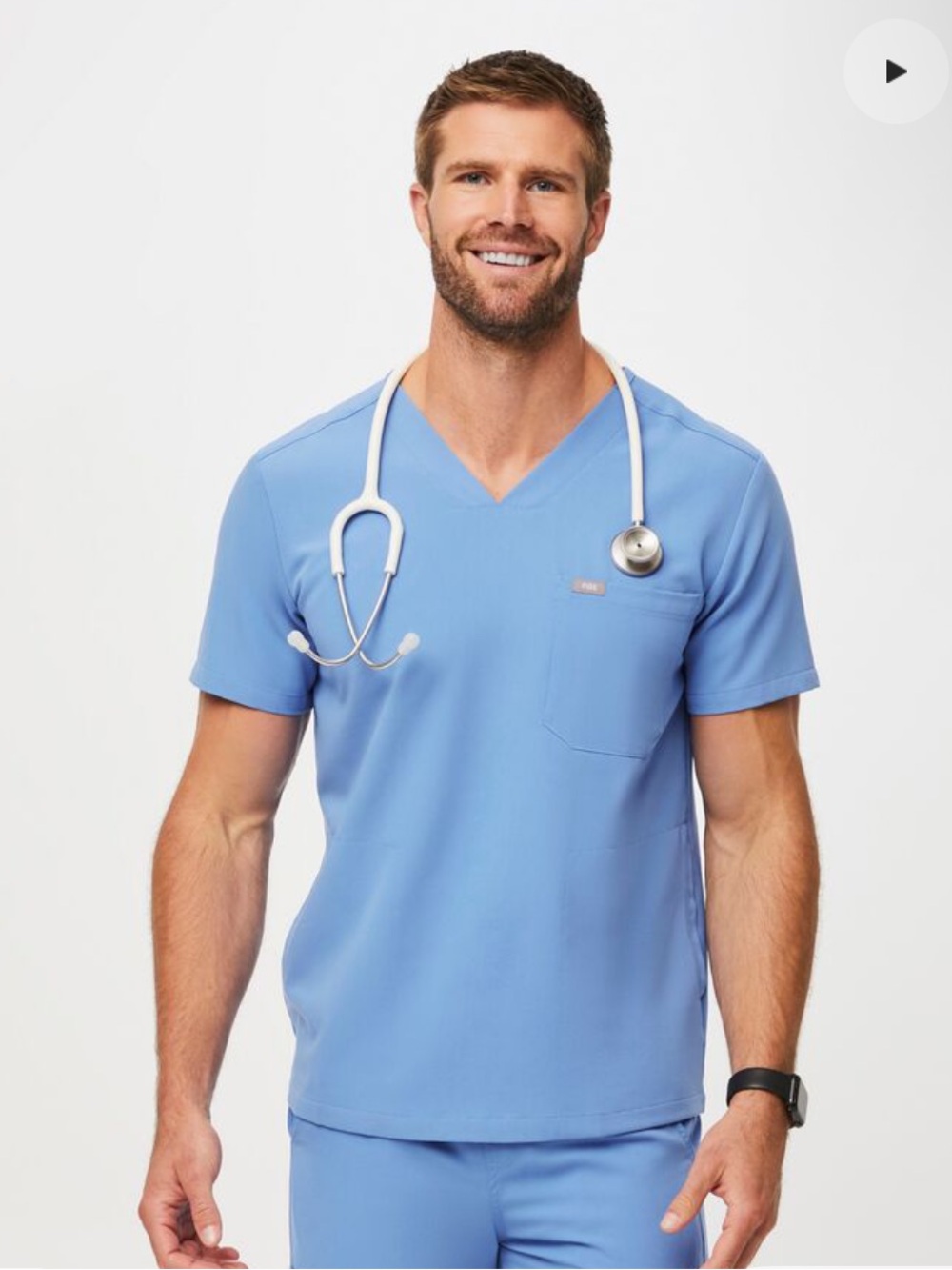 Men’s FIGS Scrub Top